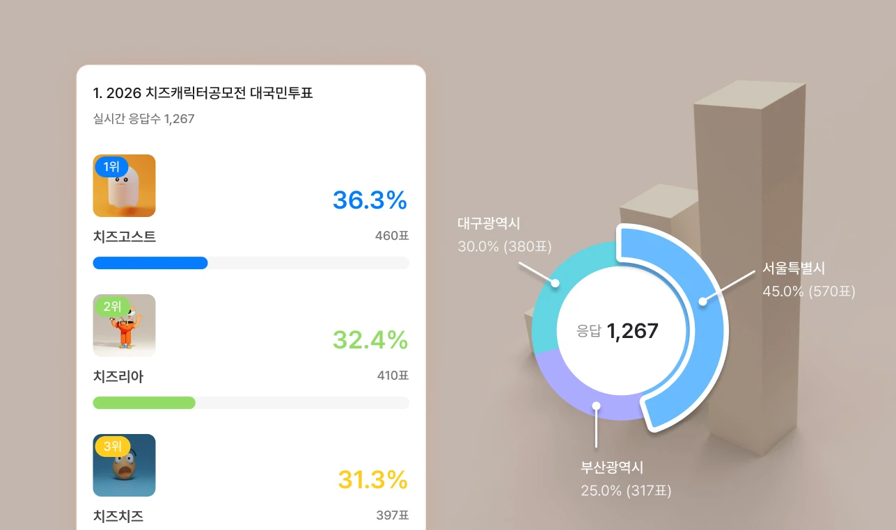 결과 실시간 확인 preview
